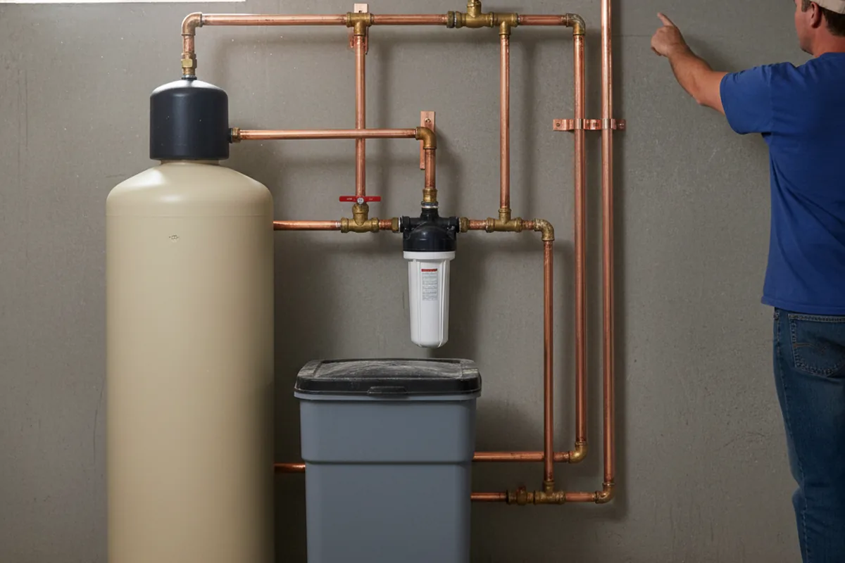 Whole-house water treatment system installed in Soda Springs
